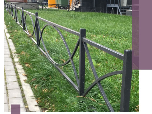Газонные ограждения из металла в Видном — монтаж и продажа