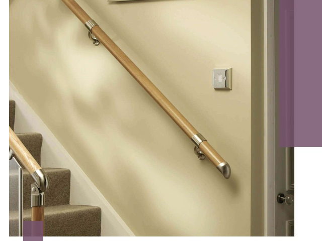 Монтаж пристенных поручней профессионально в Видном