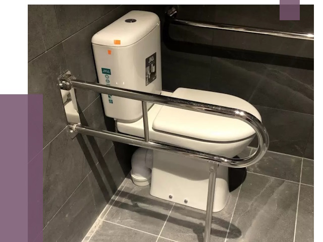 Поручни для санузлов в Видном от 4347 руб.  | ПРОЛЁТ-Вдн