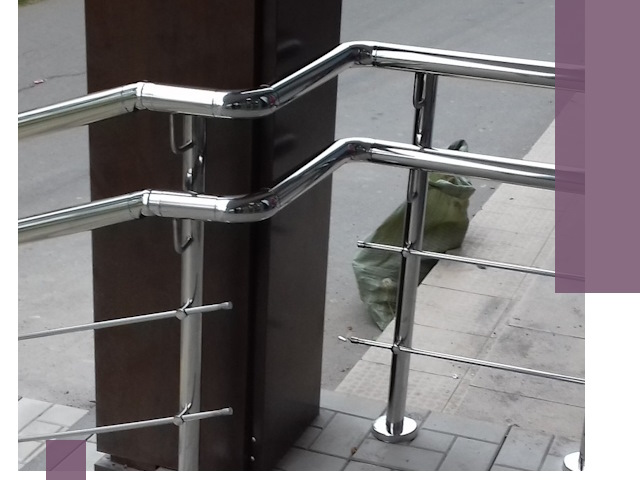 Монтаж поручней из нержавеющей стали в Видном качественно и быстро